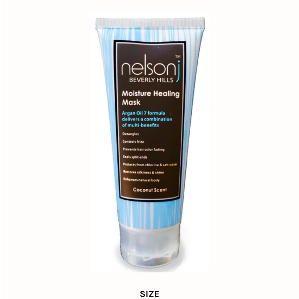 [CHOOSE 3/$20 or 5/$30] Nelson j Beverly Hills Moisture Healing HAIR Mask 3.4oz